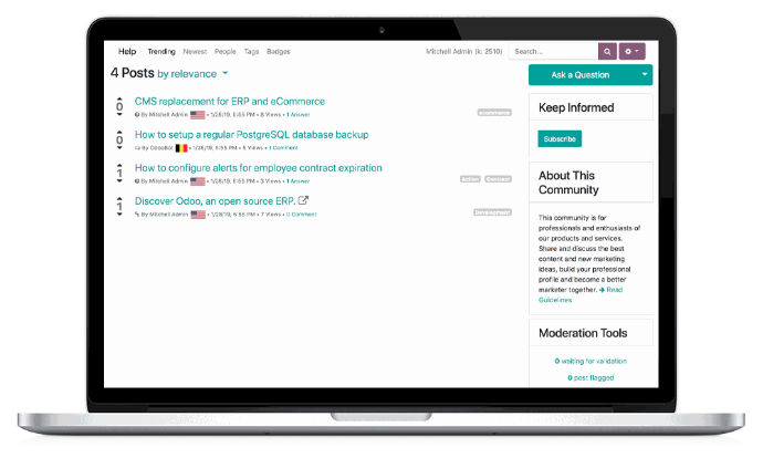 Forum module - Leid meer traffic naar uw website